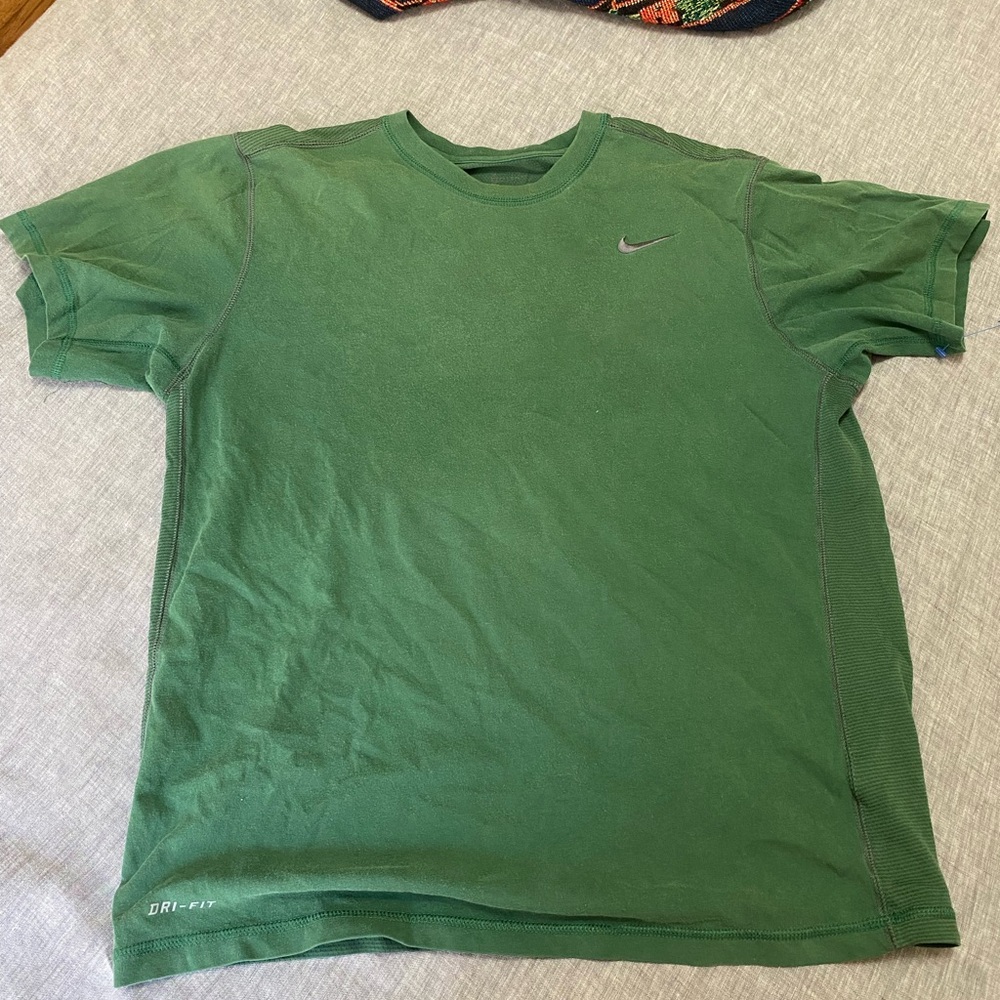 Nike Green Short Sleeve Tee